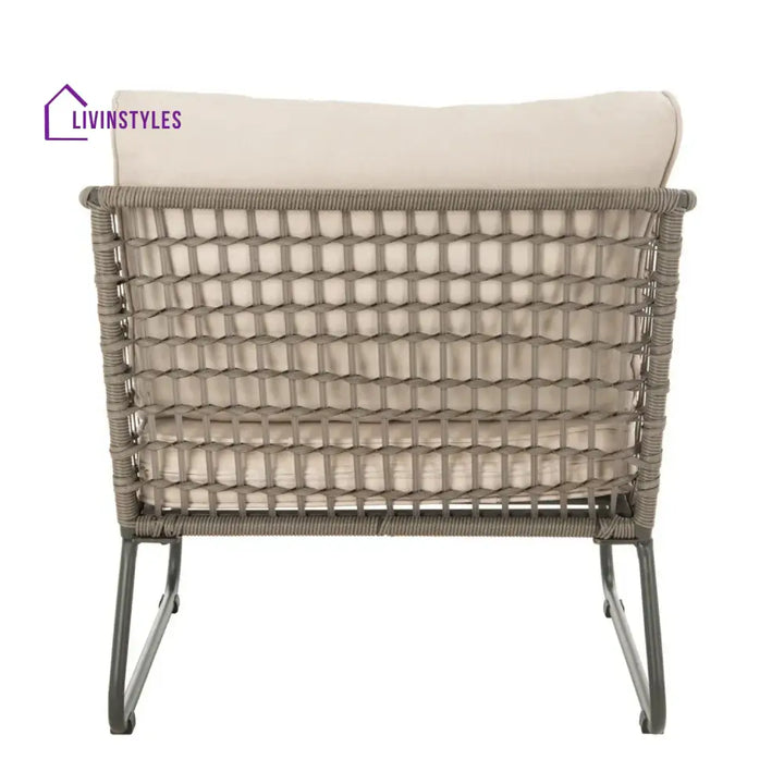 Clementine 4 Piece Outdoor All-Weather Rope Sofa Set - Sofa Set
