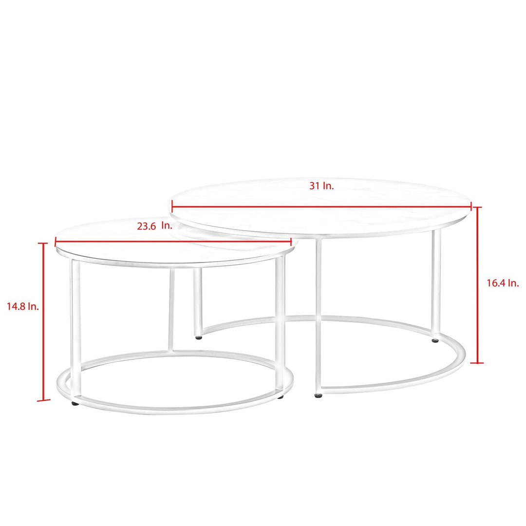 Daniil Nesting Coffee Table (Set Of 2)