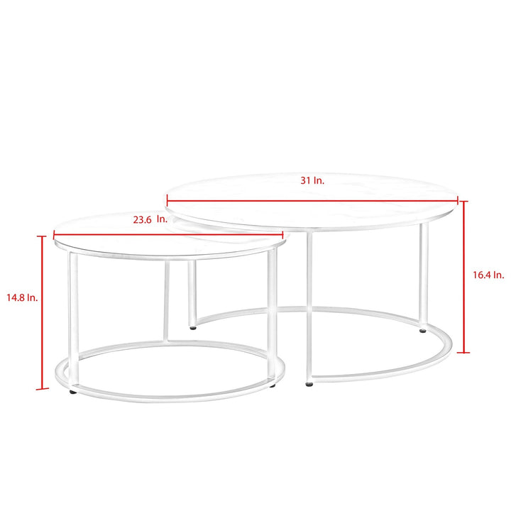 Daniil Nesting Coffee Table (Set Of 2)