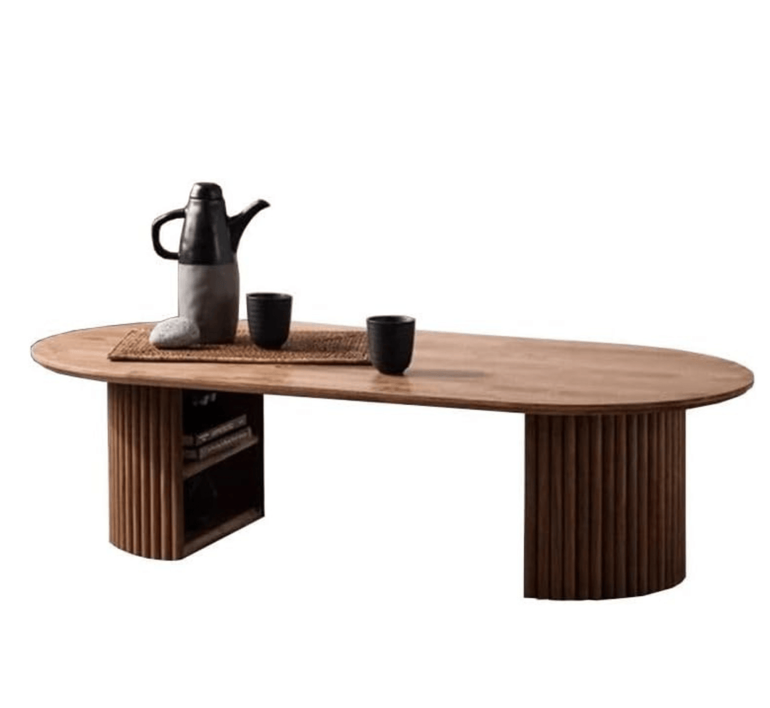 Kseniya Wooden Storage Centre Table Tables