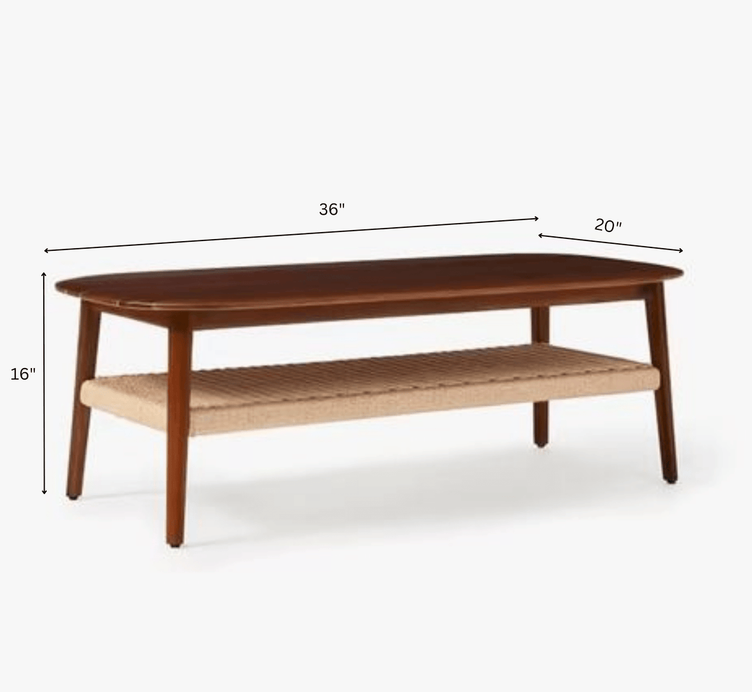 Yegor Wooden 2-Tier Centre Table Tables