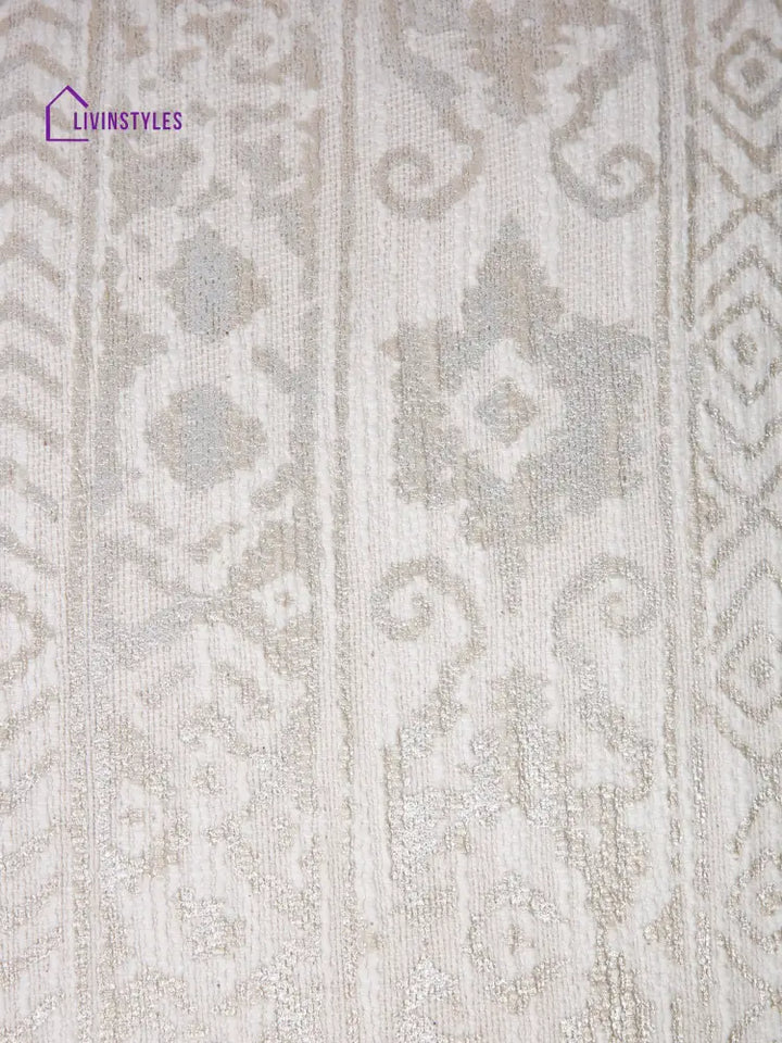 Cotton Ivory Cushion Cover Set Of 2 (20X20 Inch)
