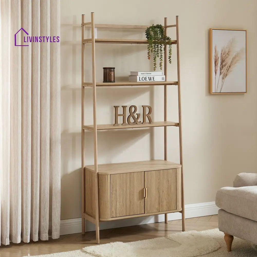 Cristian Mango Wood Shelving Unit - Wood - Shelving Unit