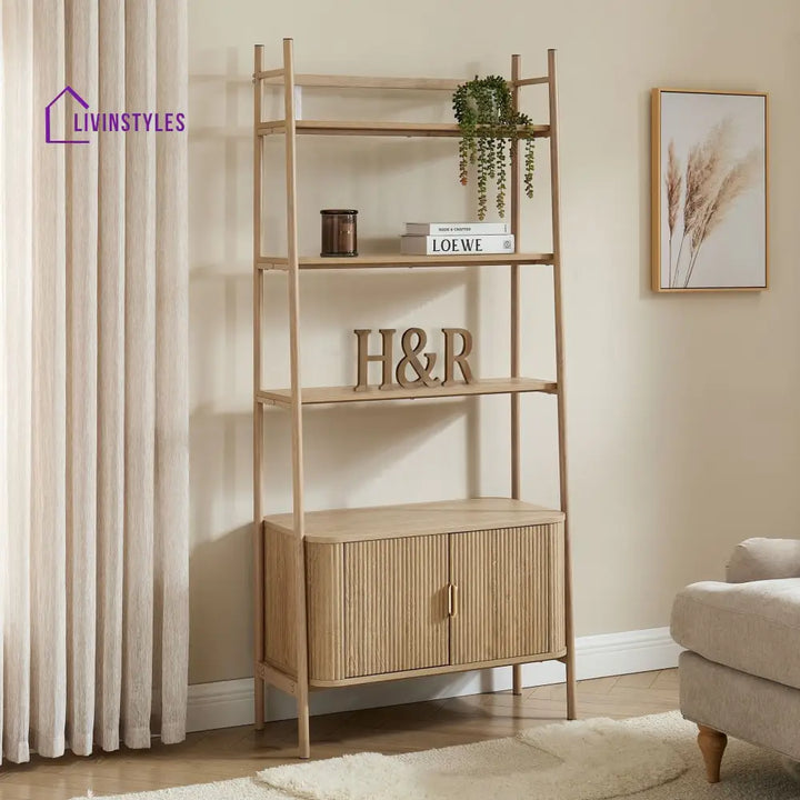 Cristian Mango Wood Shelving Unit - Wood - Shelving Unit