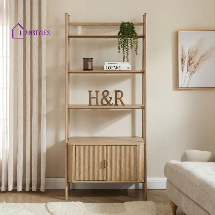 Cristian Mango Wood Shelving Unit - Wood - Shelving Unit