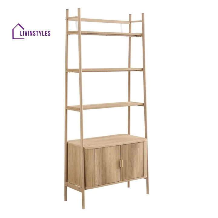 Cristian Mango Wood Shelving Unit - Wood - Shelving Unit