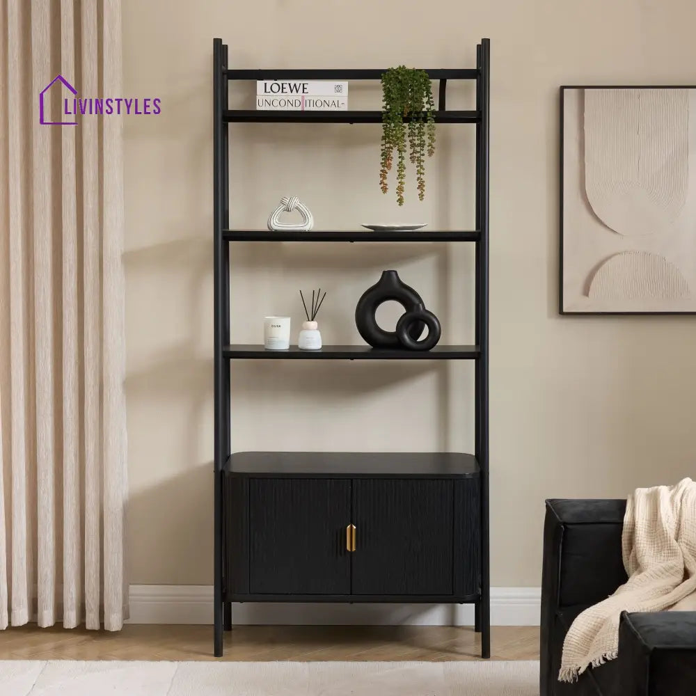 Cristian Shelving Unit - Black - Shelving Unit