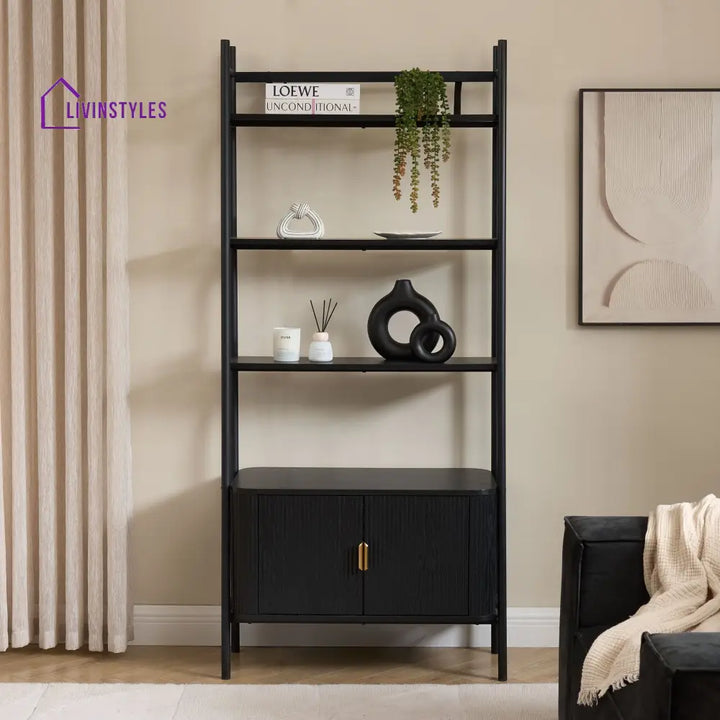 Cristian Shelving Unit - Black - Shelving Unit