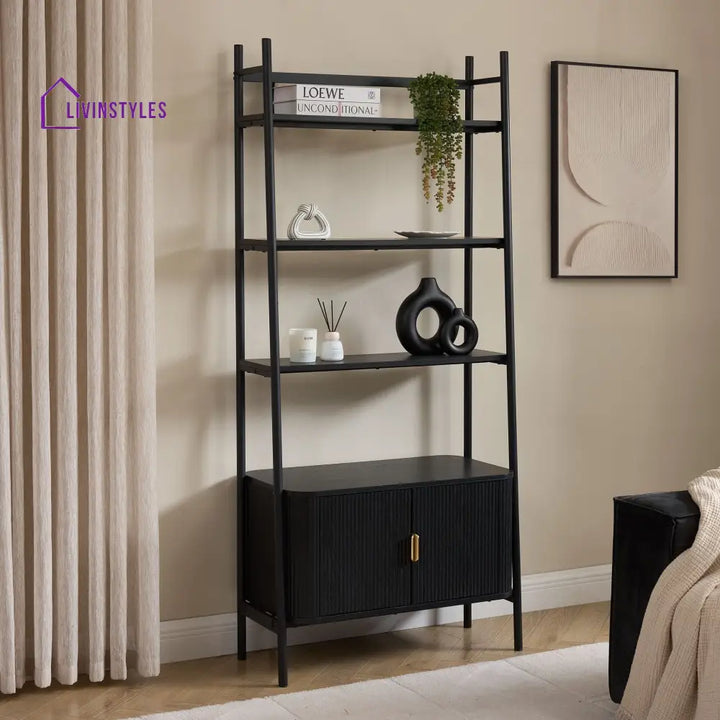 Cristian Shelving Unit - Black - Shelving Unit