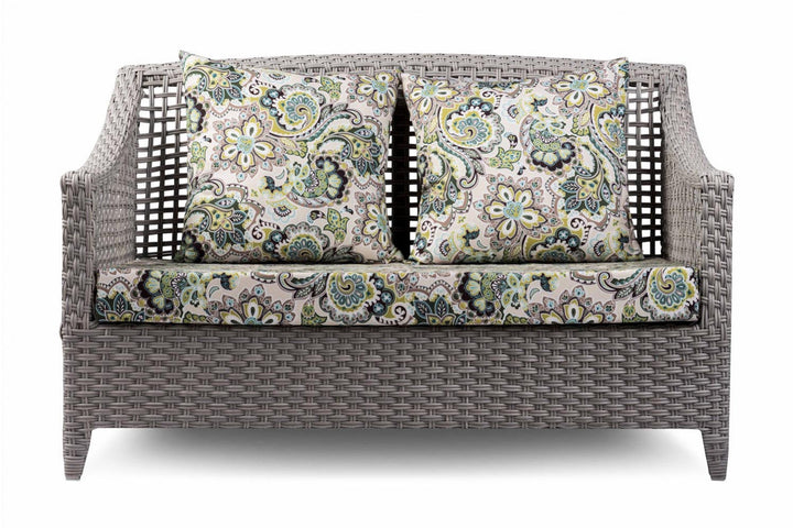 Bianchi Outdoor Sofa Set 2 Seater , 2 Single seater and 1 Center Table (Grey)