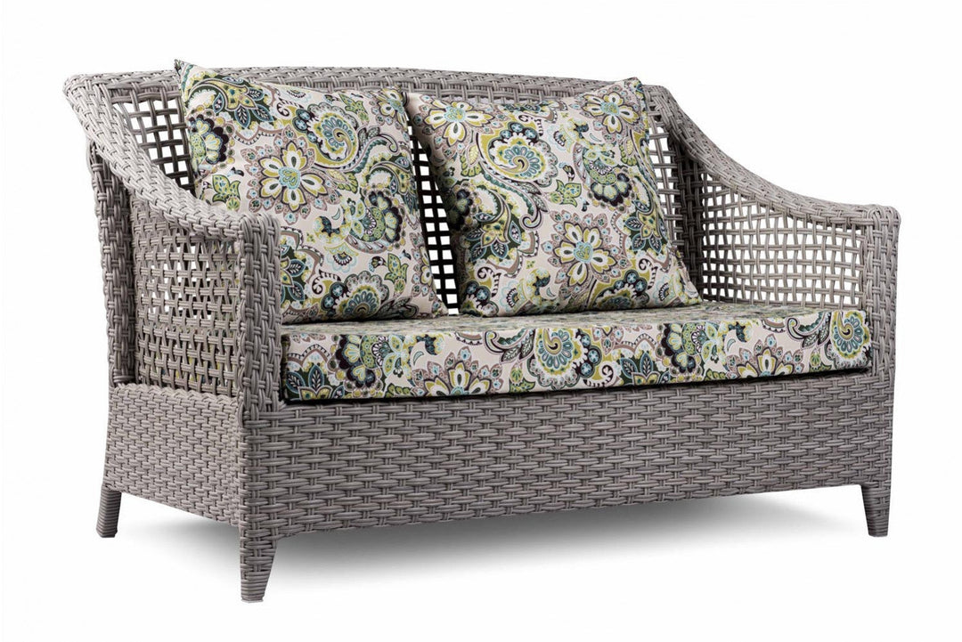 Bianchi Outdoor Sofa Set 2 Seater , 2 Single seater and 1 Center Table (Grey)