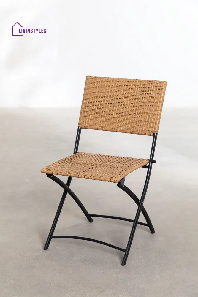 Curro Cara Outdoor Patio Seating Set 2 Chairs and 1 Table Set (Honey) - Coffee Table Sets
