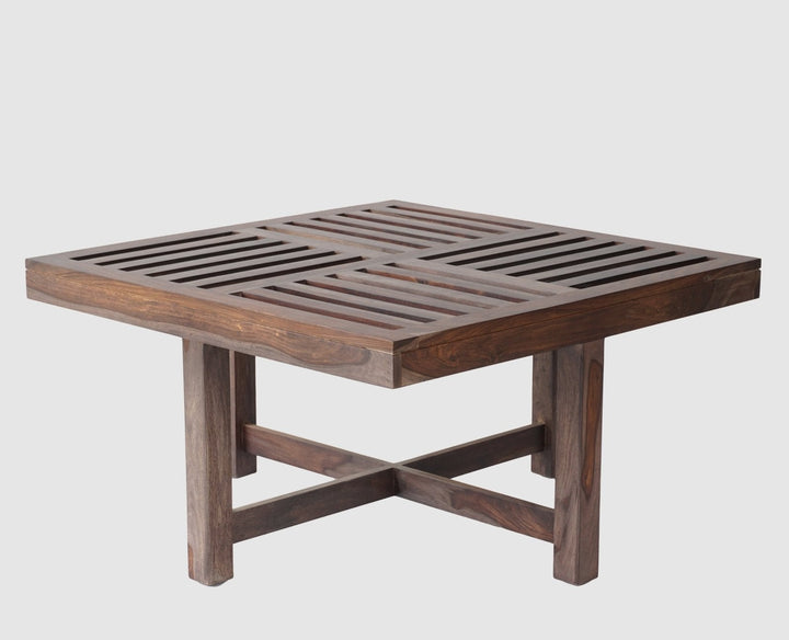 Anastasia Coffee Table with 4 Stools | Wooden Coffee Table for Living Room Coffee Table