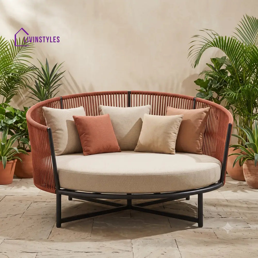 Cyriac Outdoor Day Bed | Garden Day Bed | Outdoor Day Beds for Villa