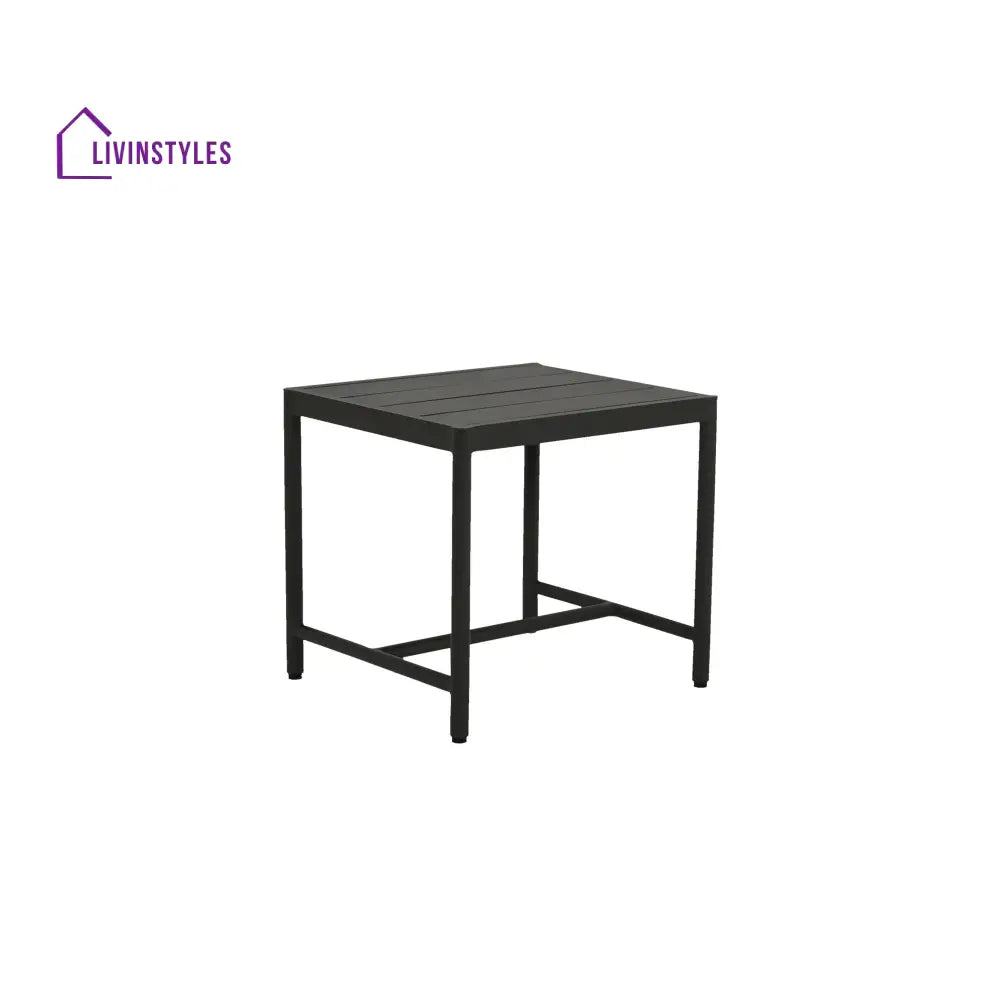 Cyst Outdoor Patio Seating Set 2 Chairs and 1 Table Set (Grey) Braided & Rope - Coffee Table Sets