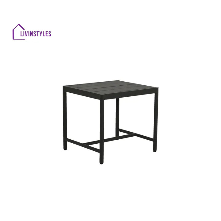 Cyst Outdoor Patio Seating Set 2 Chairs and 1 Table Set (Grey) Braided & Rope - Coffee Table Sets