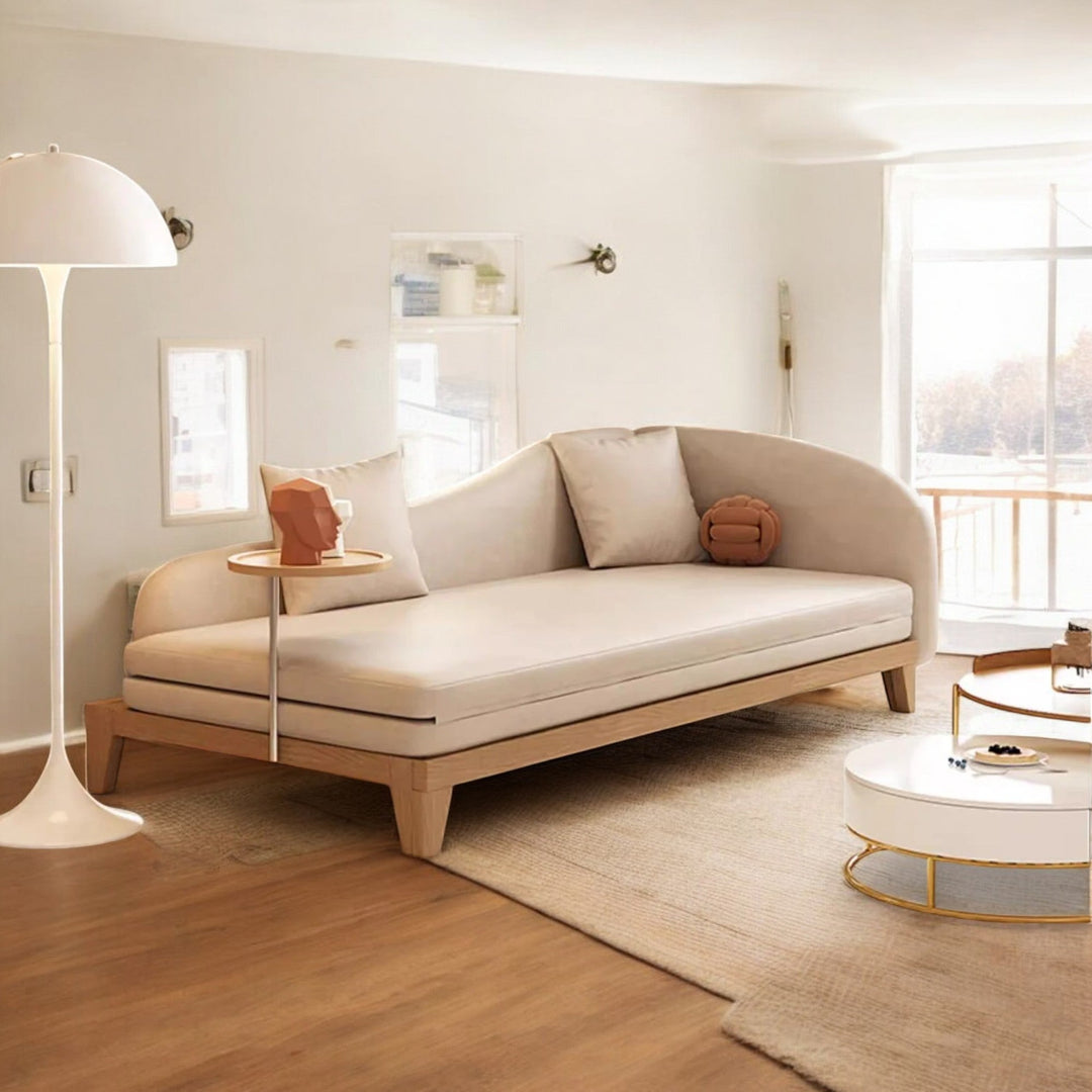 Lounge Chaise Sofa Bed King Size (Sofa 210 L x 92 W x 80 H) (Bed Size 210 L x 170 W x 80 H)