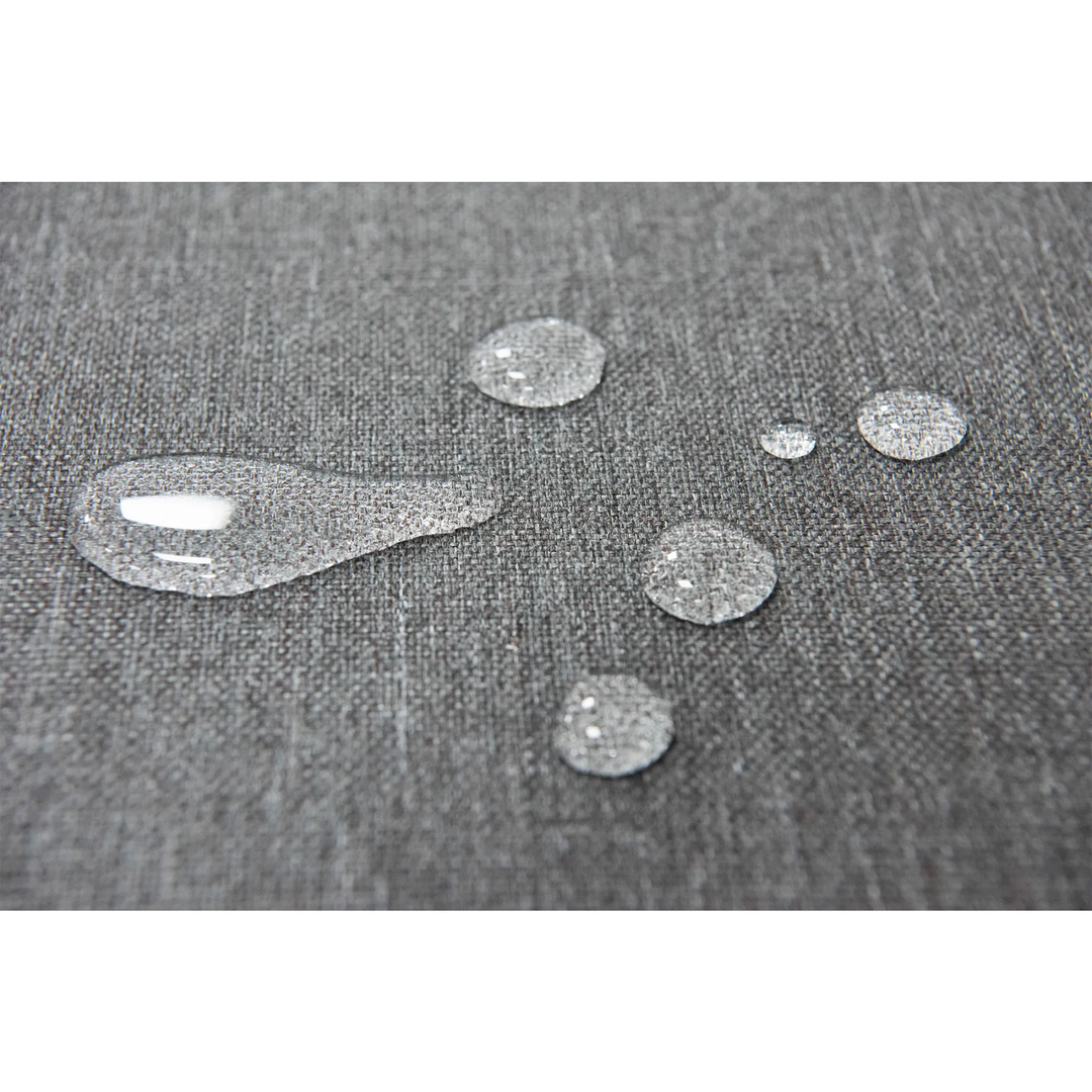 Fabian Outdoor Garden Balcony Sofa Set 5 Seater and 1 Center Table Set, Braid & Rope (Dark Grey)