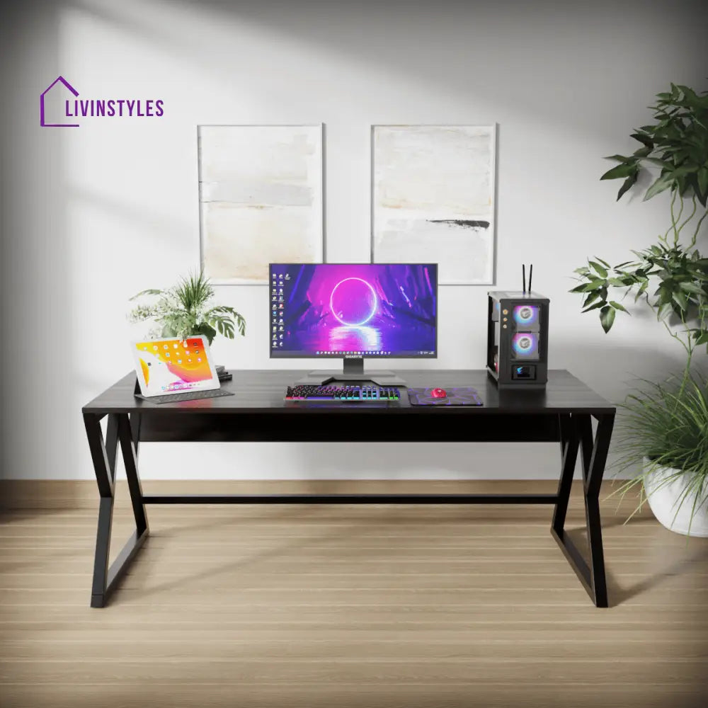 Daffodil Study Table | Computer Table | Study Table for Home - Art & Drafting Tables