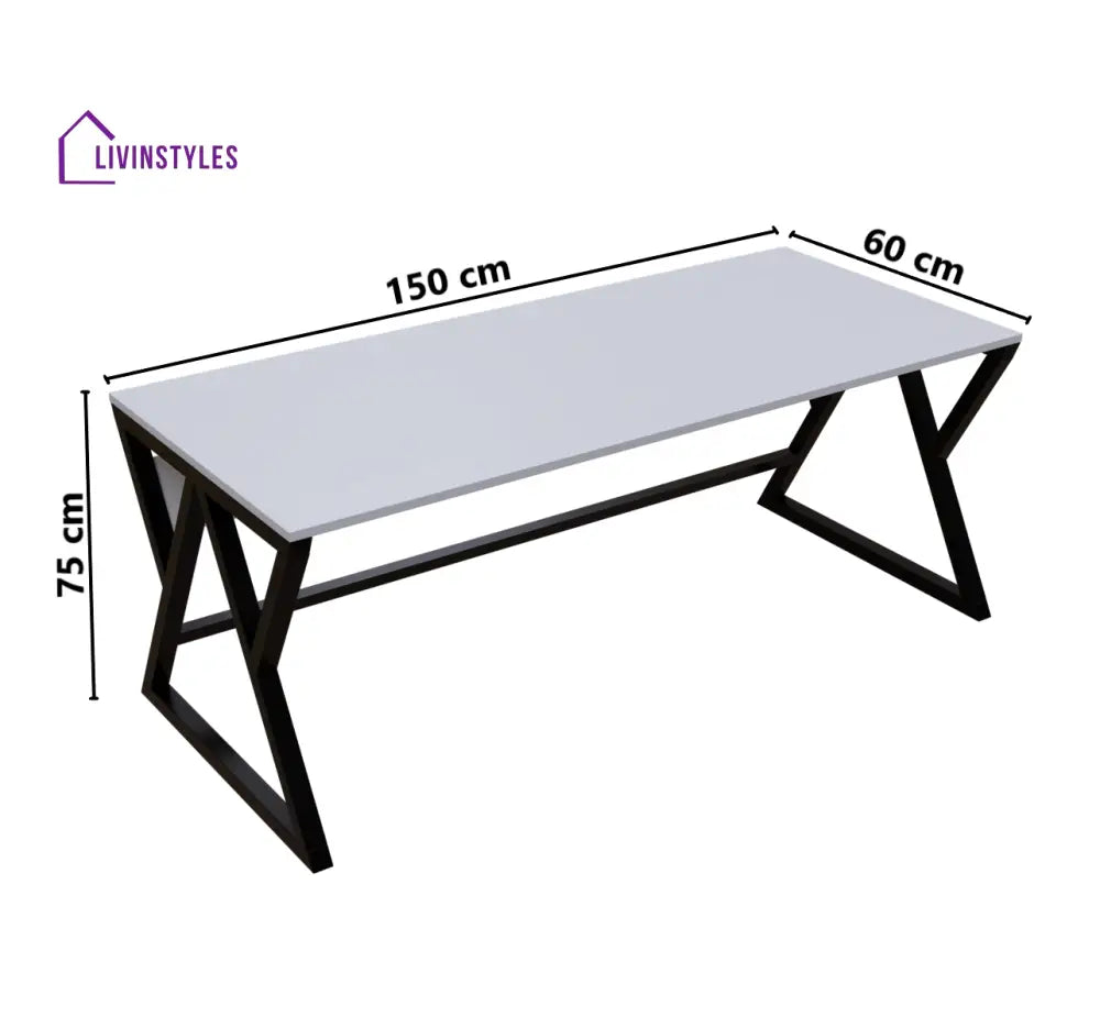 Daffodil Study Table | Computer Table | Study Table for Home - Art & Drafting Tables