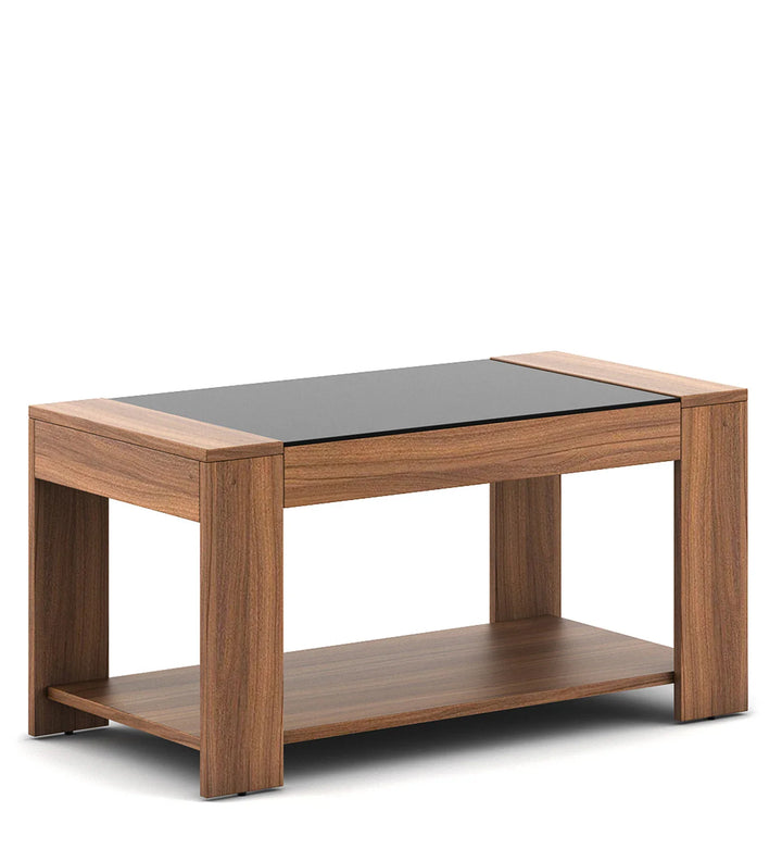 Omkarwood “LuxeEdge” Modern Coffee Table