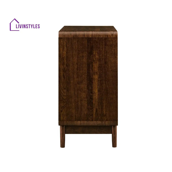 Damian 3 Drawer Chest - Walnut Chest of Drawers
