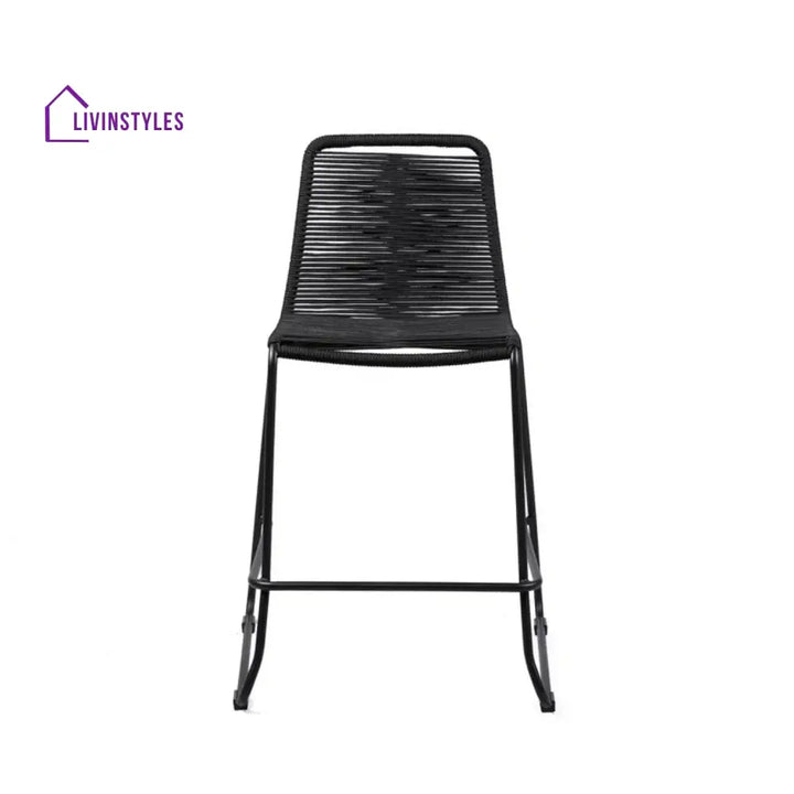 Damini 2-Piece Outdoor Rope Bar Chairs – Stylish Comfort Built to Last - Bar Chairs
