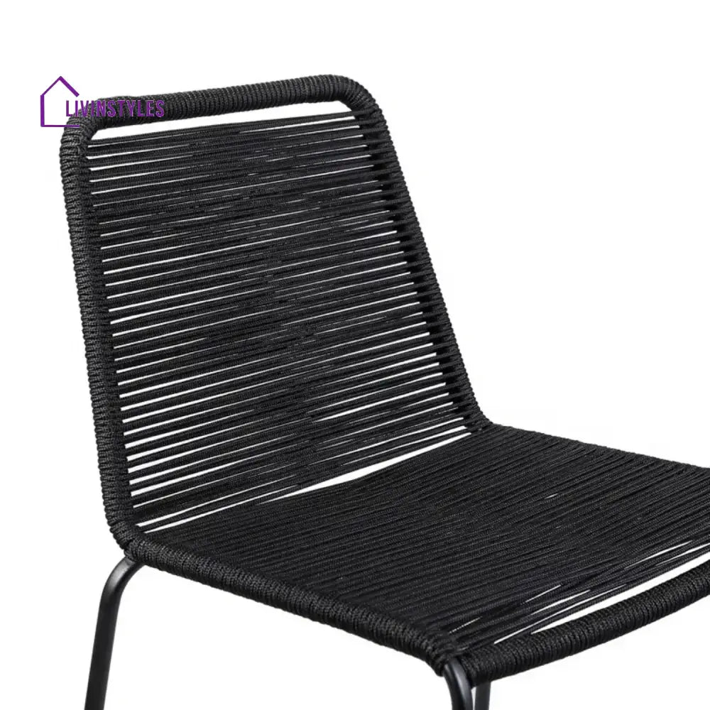 Damini 2-Piece Outdoor Rope Bar Chairs – Stylish Comfort Built to Last - Bar Chairs