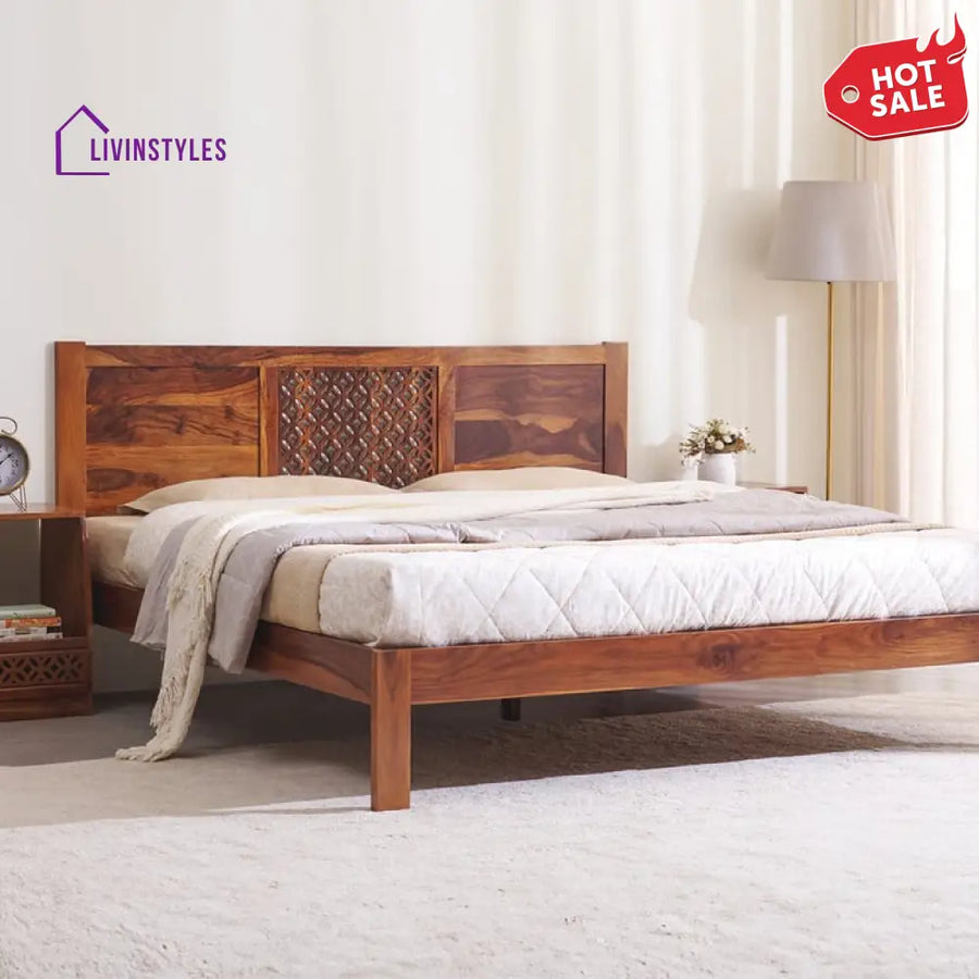 Damir Solid Wood Bed without Storage