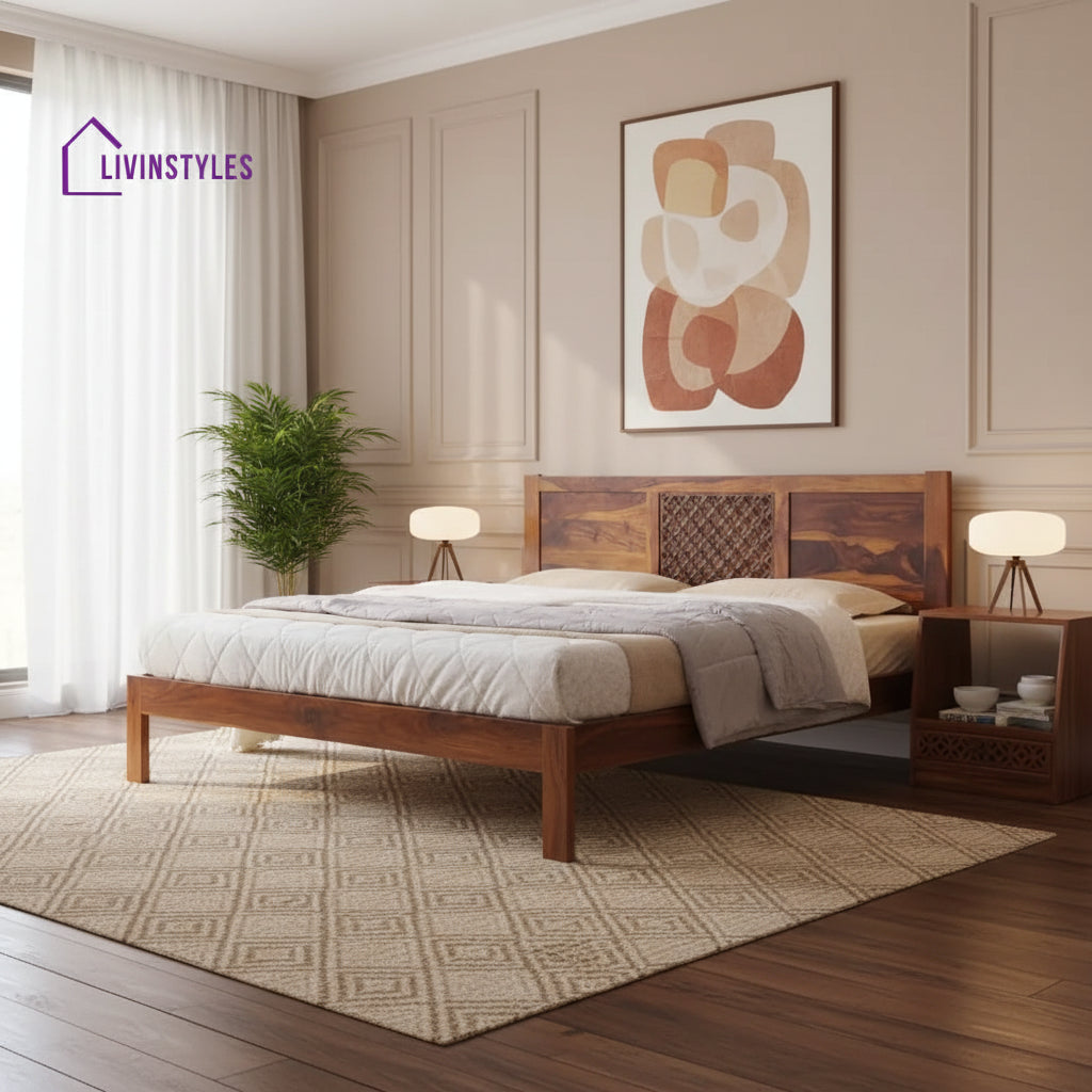 Damir Solid Wood Bed without Storage