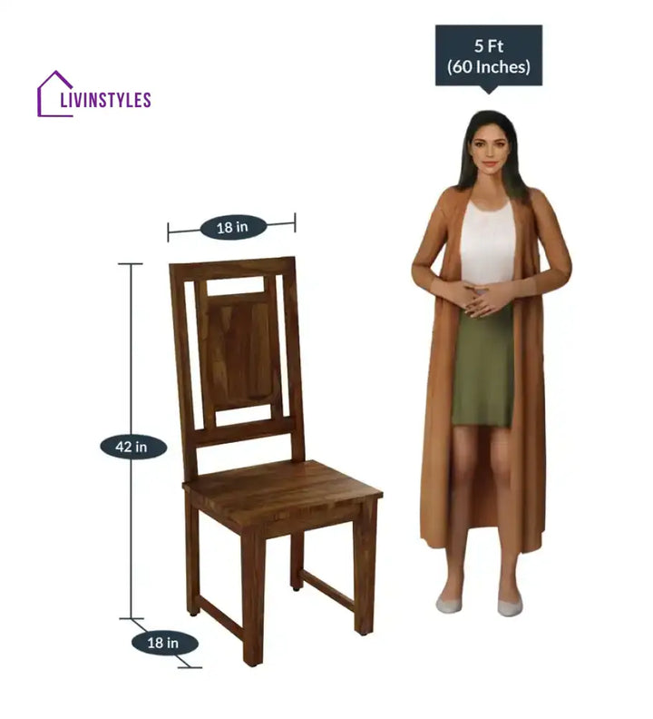 Niware Sheesham Wood 6 Seater Dining Table Sets with chair cushion Kitchen & Dining Furniture Sets