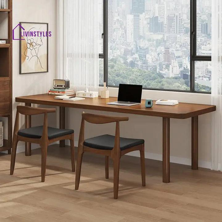 Danila Solid Wood Study Table for Students
