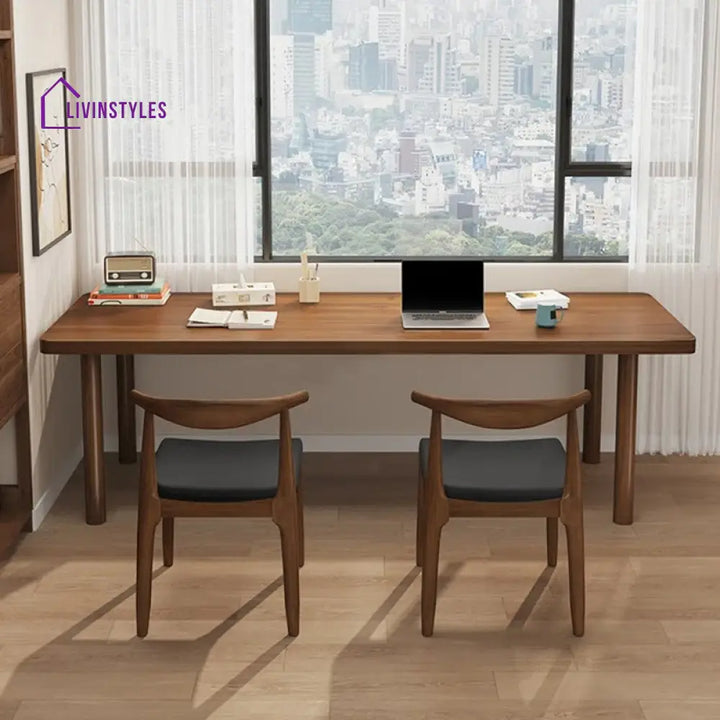 Danila Solid Wood Study Table for Students