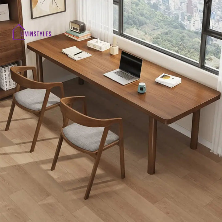 Danila Solid Wood Study Table for Students