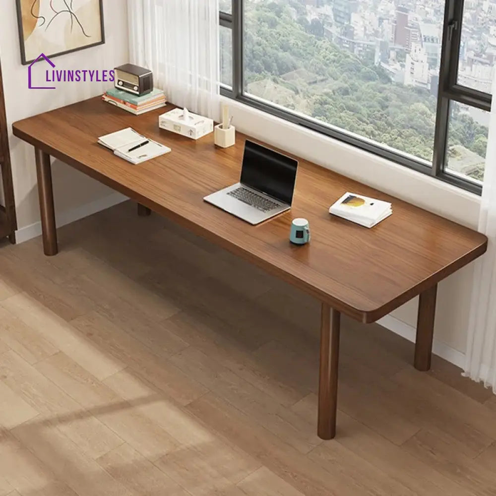 Danila Solid Wood Study Table for Students
