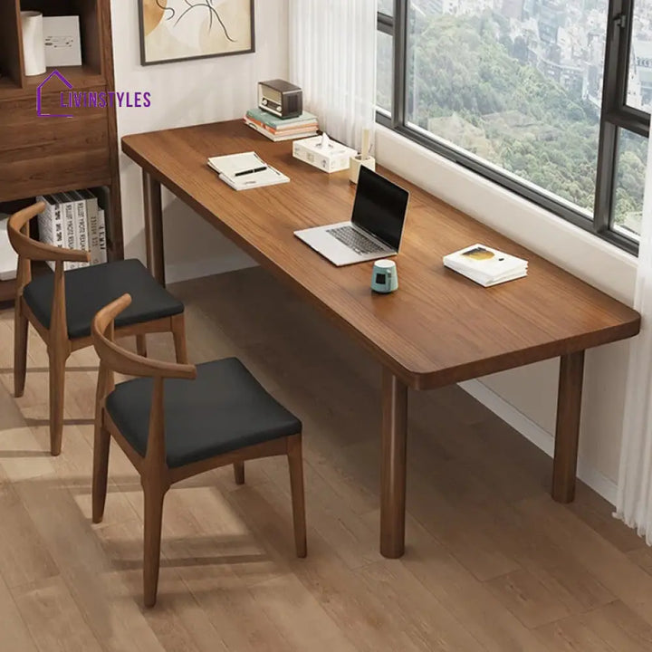 Danila Solid Wood Study Table for Students