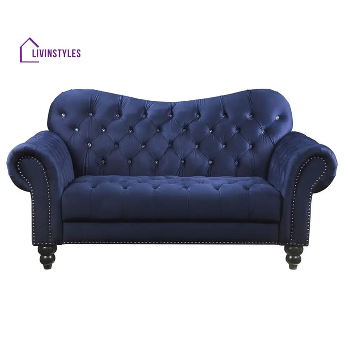 Daria 3 Seater Sofa in blue colour