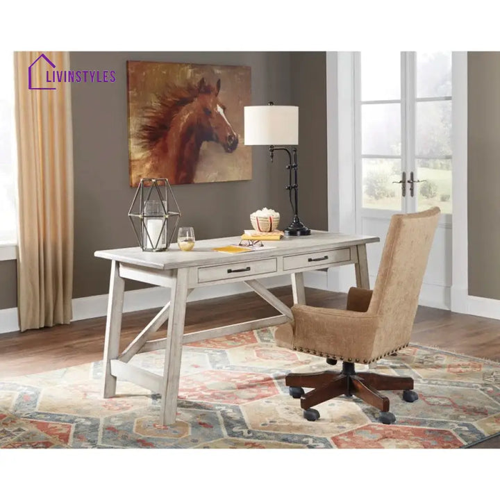 Daria Solid Sheesham Wood Study Table for Students