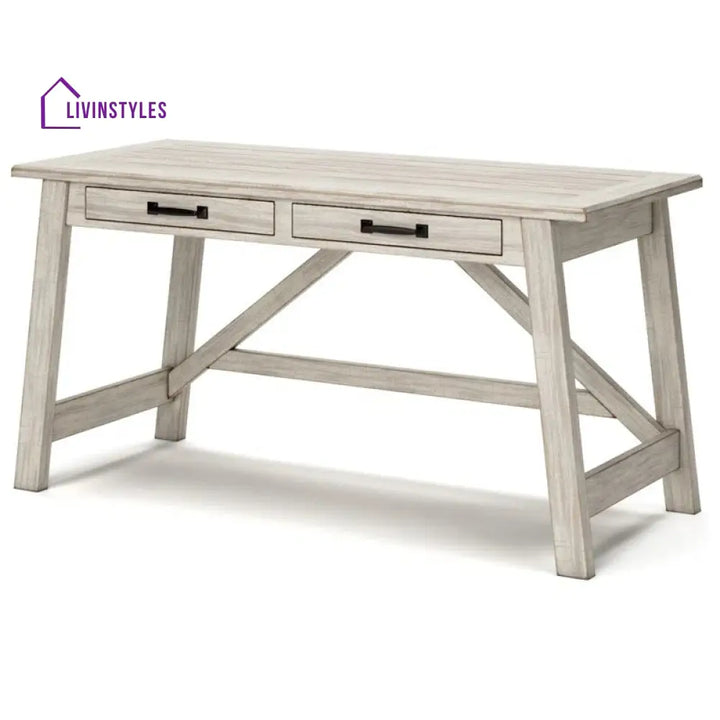 Daria Solid Sheesham Wood Study Table for Students