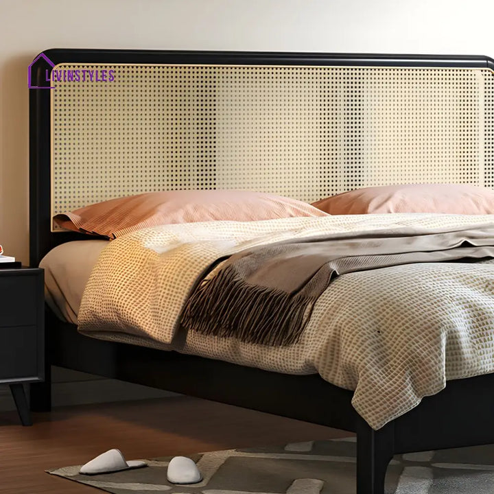 Darshit Solid Wood Bed Without Storage