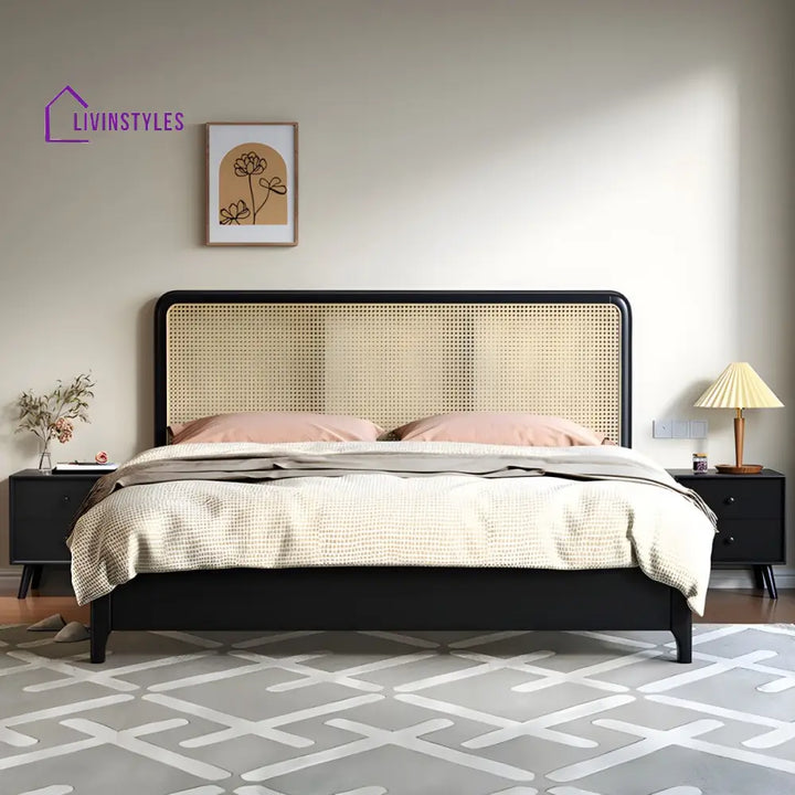 Darshit Solid Wood Bed Without Storage