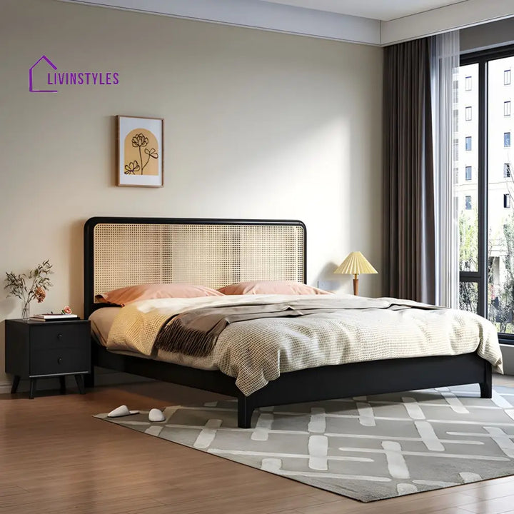 Darshit Solid Wood Bed Without Storage
