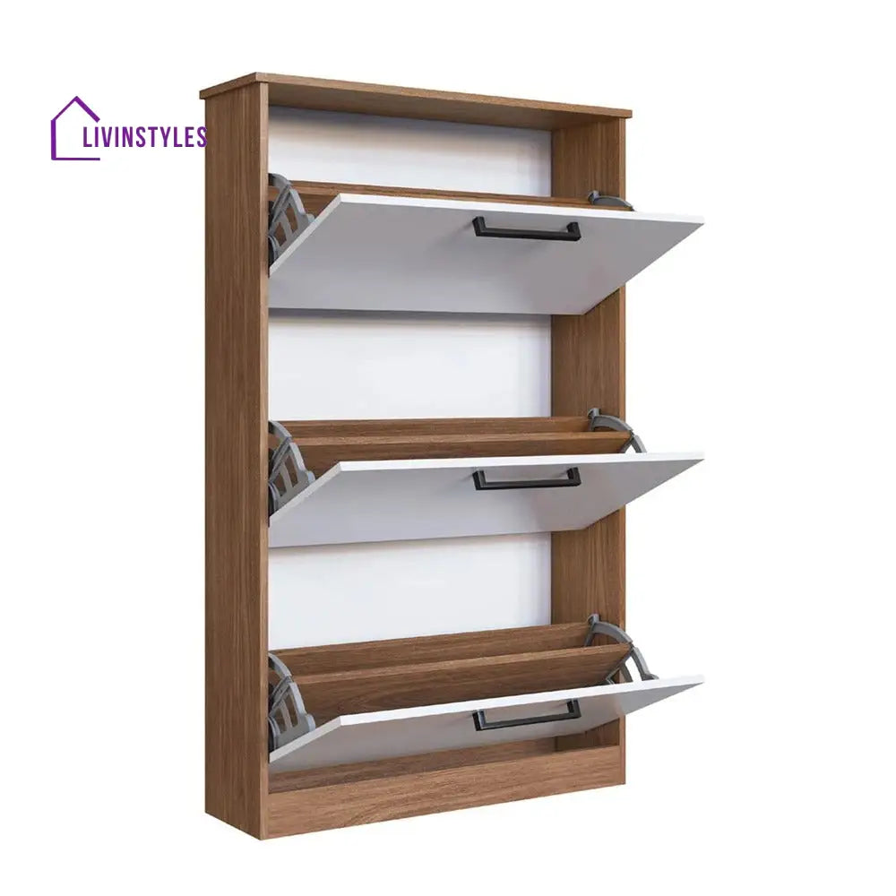 Dasha White Shoe Rack