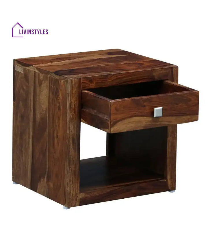 Krish Solid Wood Bedside Tables Bedroom Furniture Sets
