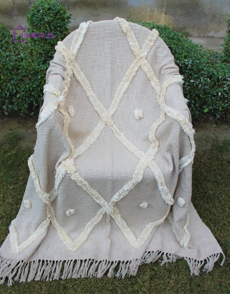 Decorative Sofa Tufted Throw Throws & Blankets