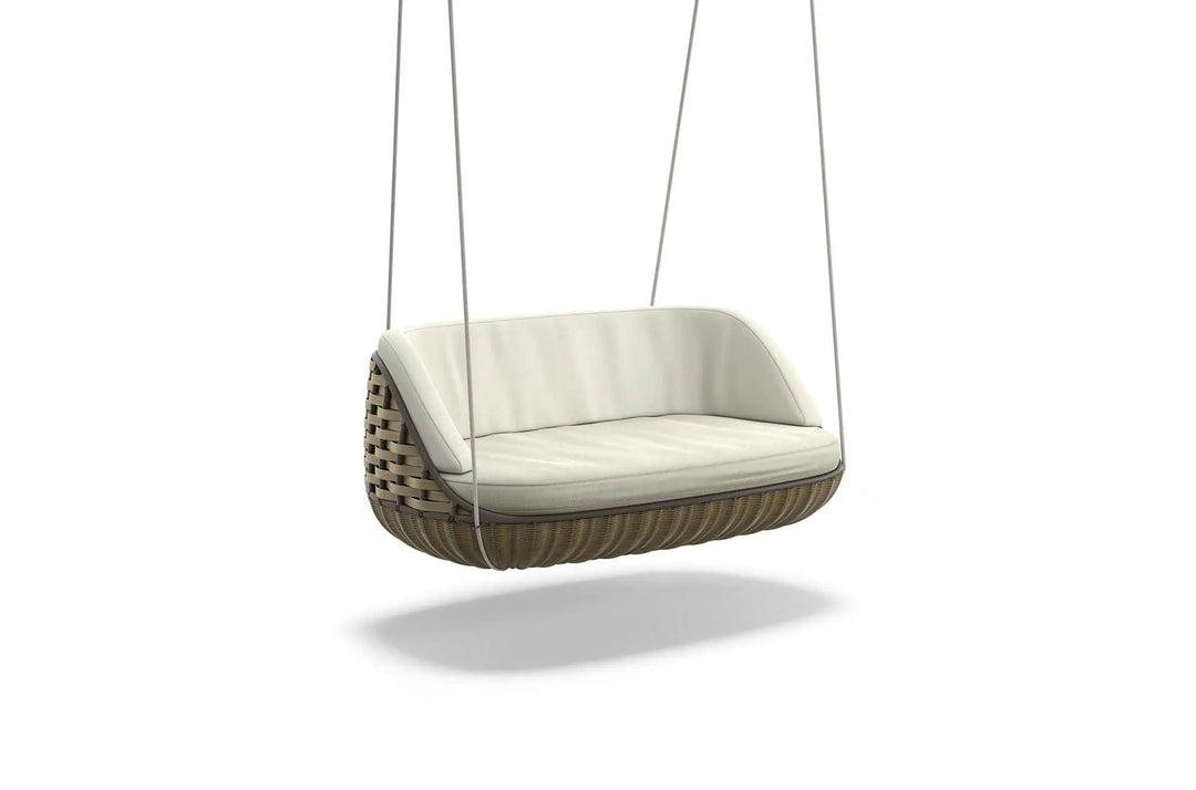 Mazzi Double Seater Hanging Swing Without Stand For Balcony, Garden Swing