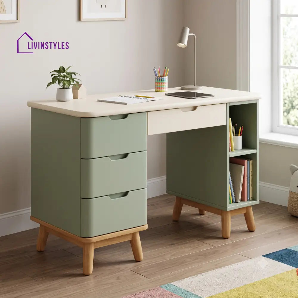 Deepa Mango Wood Kids Study Table | Study Table for Kids