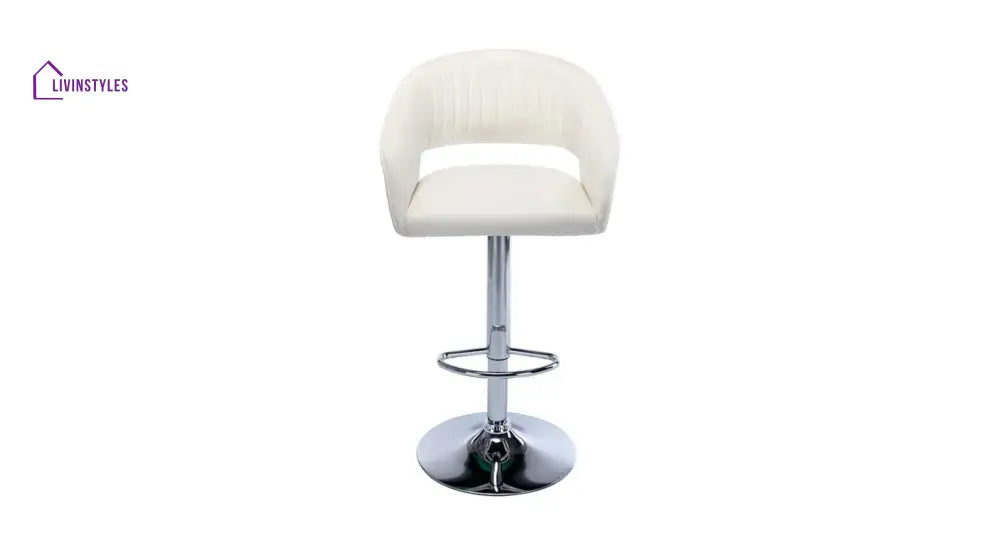 Deepak Grey Color Dee Swiel Adjustable Bar Stool