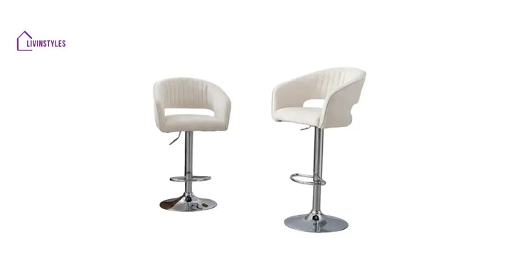 Deepak Grey Color Dee Swiel Adjustable Bar Stool