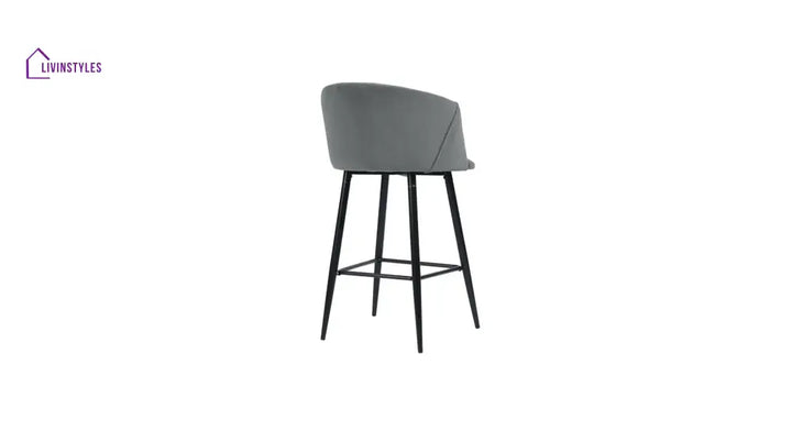 Grey Color Clea Counter Stool